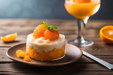 Desserts with citrus and tropical flavours combined are revitalizing and refreshing